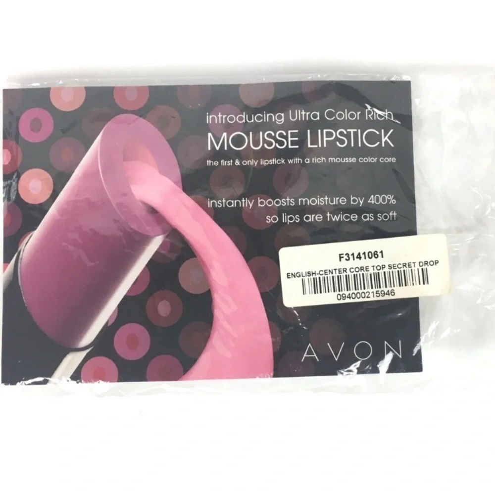 AVON Ultra Color Rich Mousse Lipstick Mauve D100 & What a Pair Lip & Cheek Pink